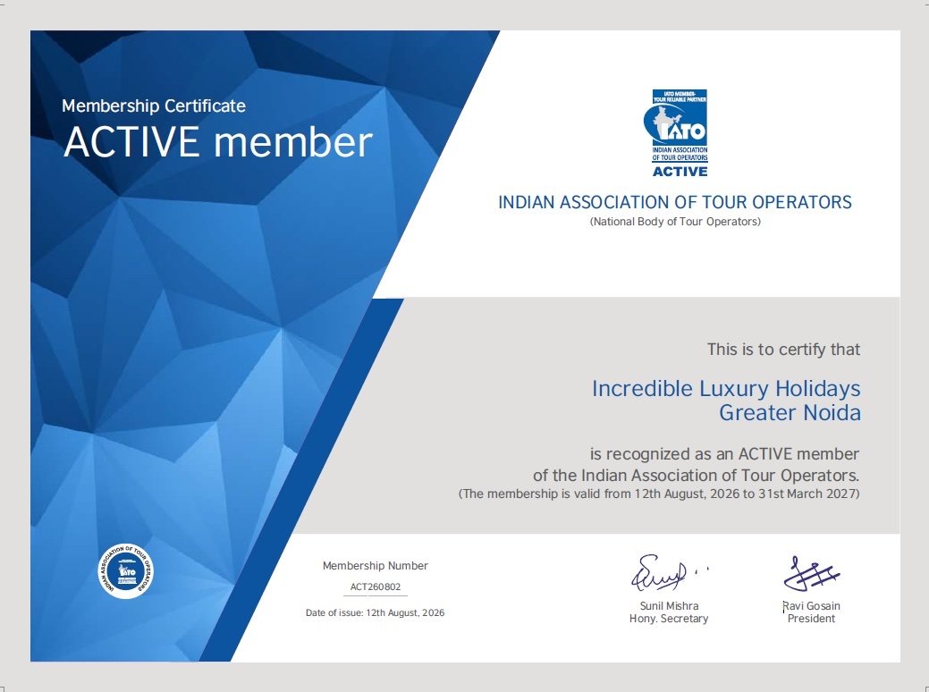 IATO Active Member certificate