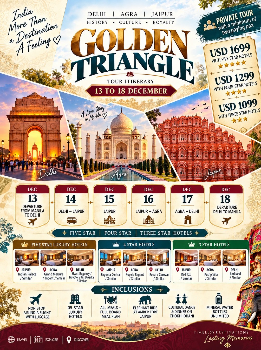 Golden Triangle Tour Dec 2026