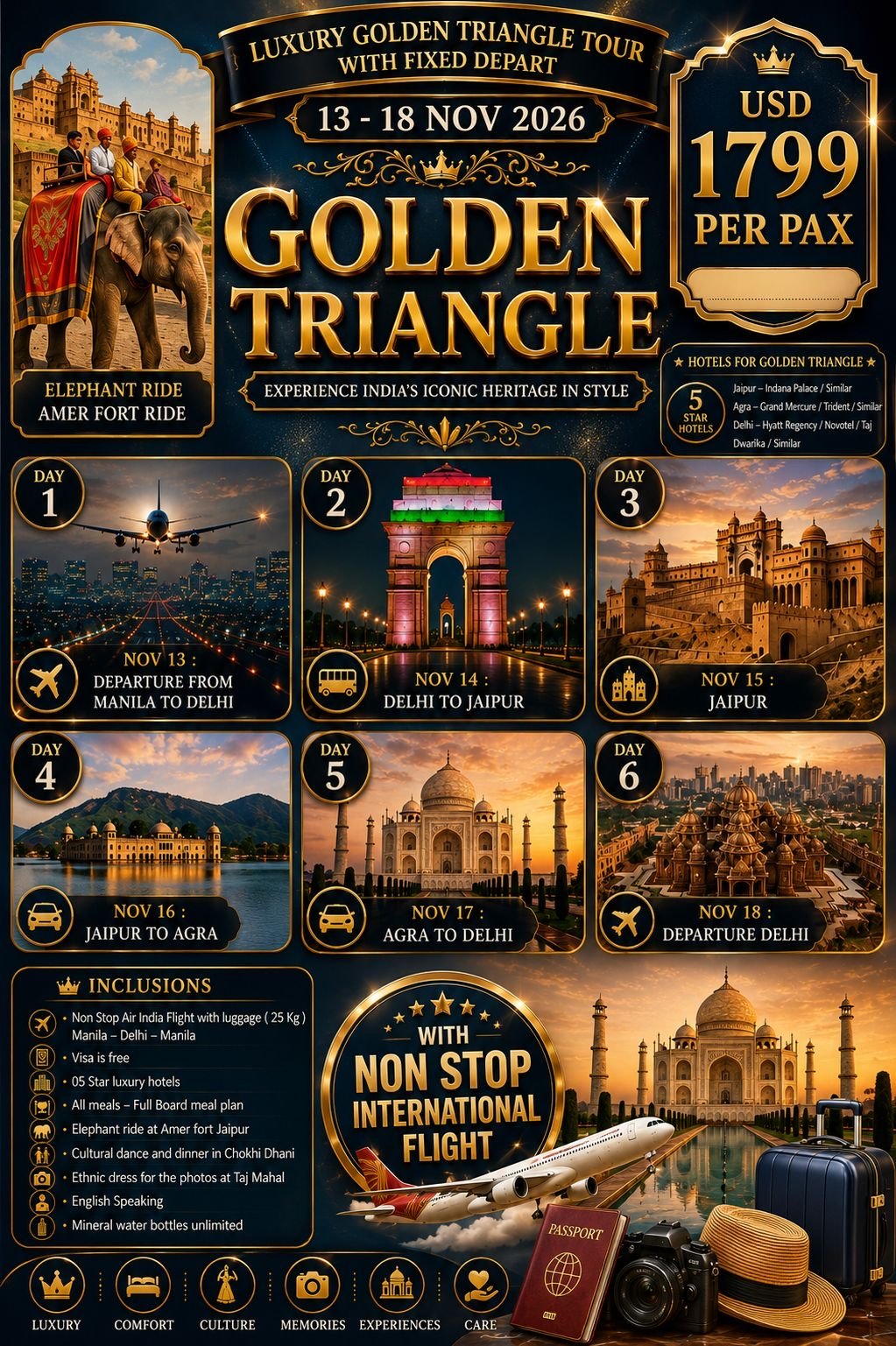 Golden Triangle Tour Nov 2026