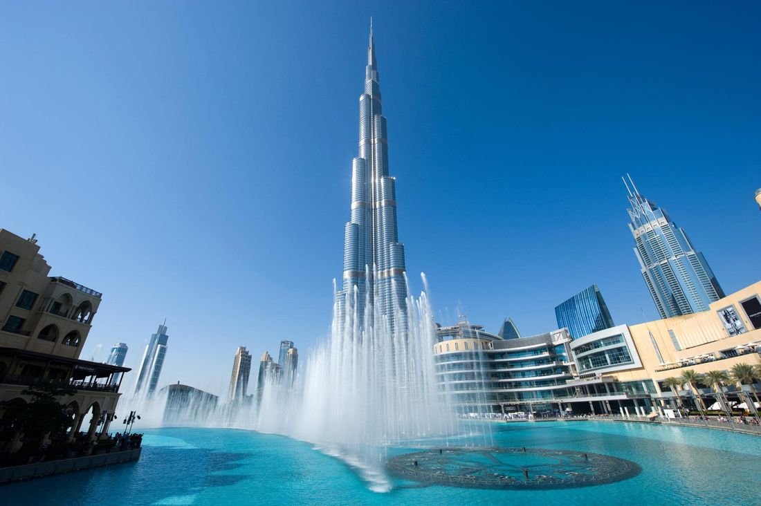 Burj Khalifa and the Dubai Fountain