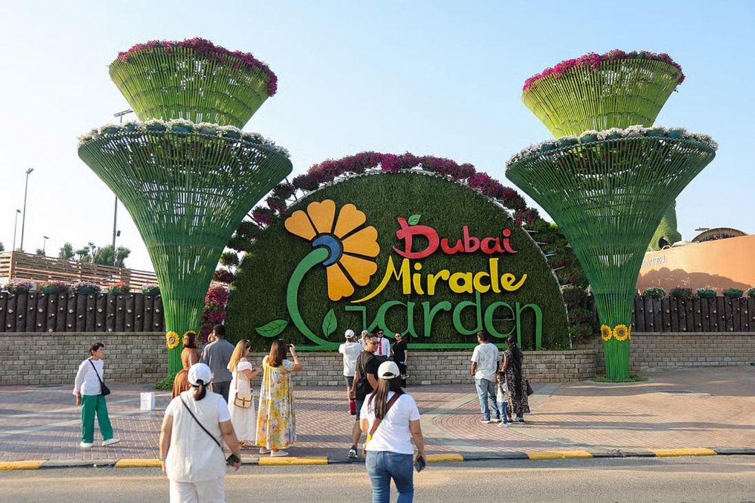 Entrance to Dubai Miracle Garden