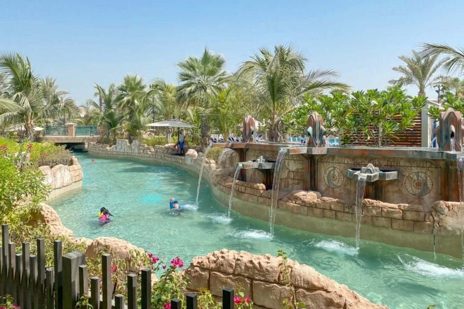 Lazy river at Aquaventure Waterpark, Atlantis The Palm