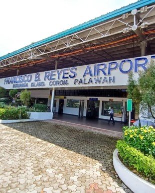 Entrance to Francisco B. Reyes Airport, Busuanga, Palawan
