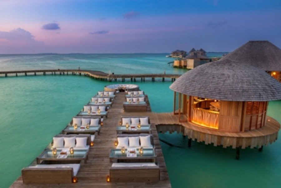 Overwater dining